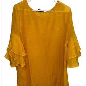Lightweight yellow blouse